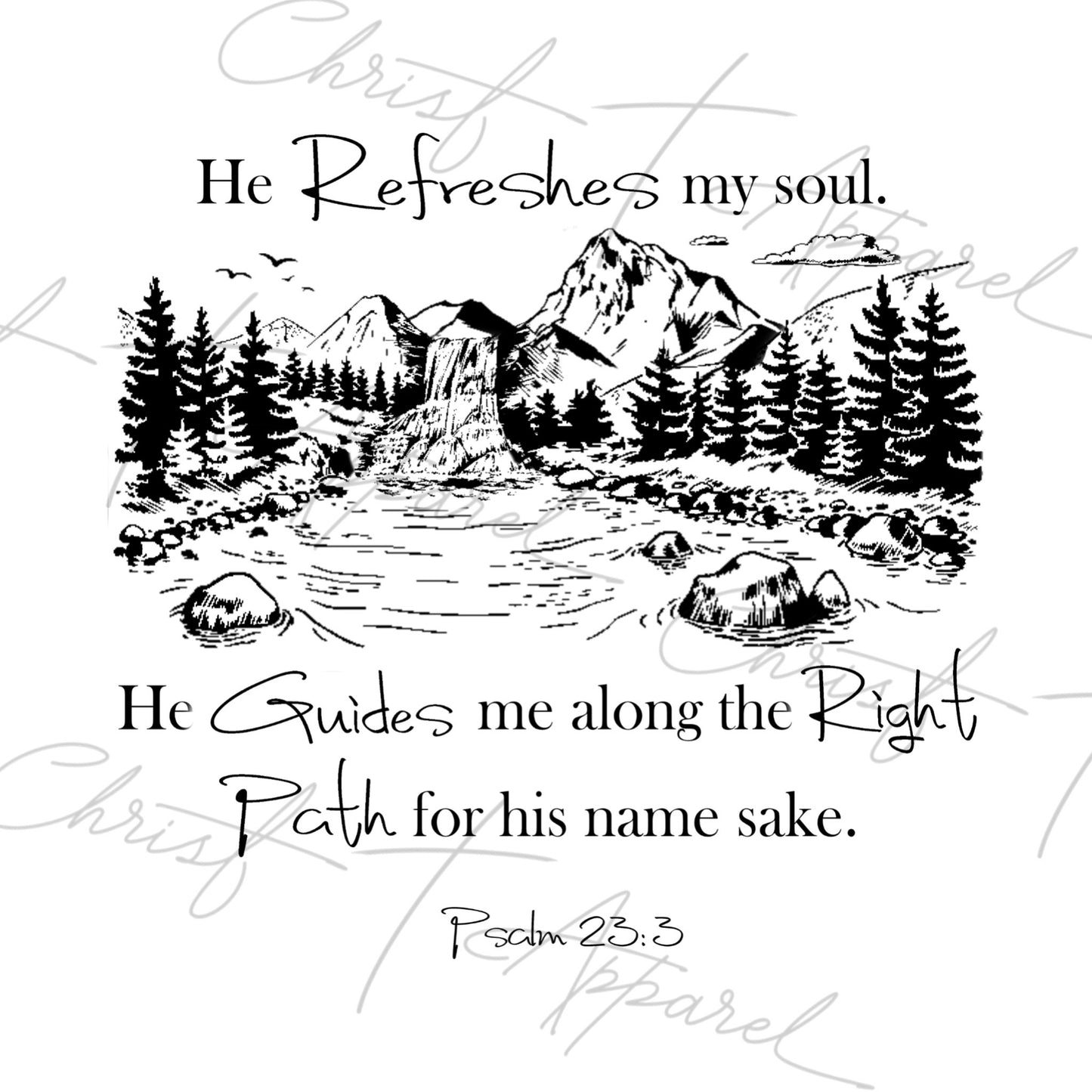 Psalm 23:3