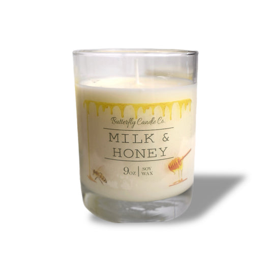 Milk & Honey 9oz Candle